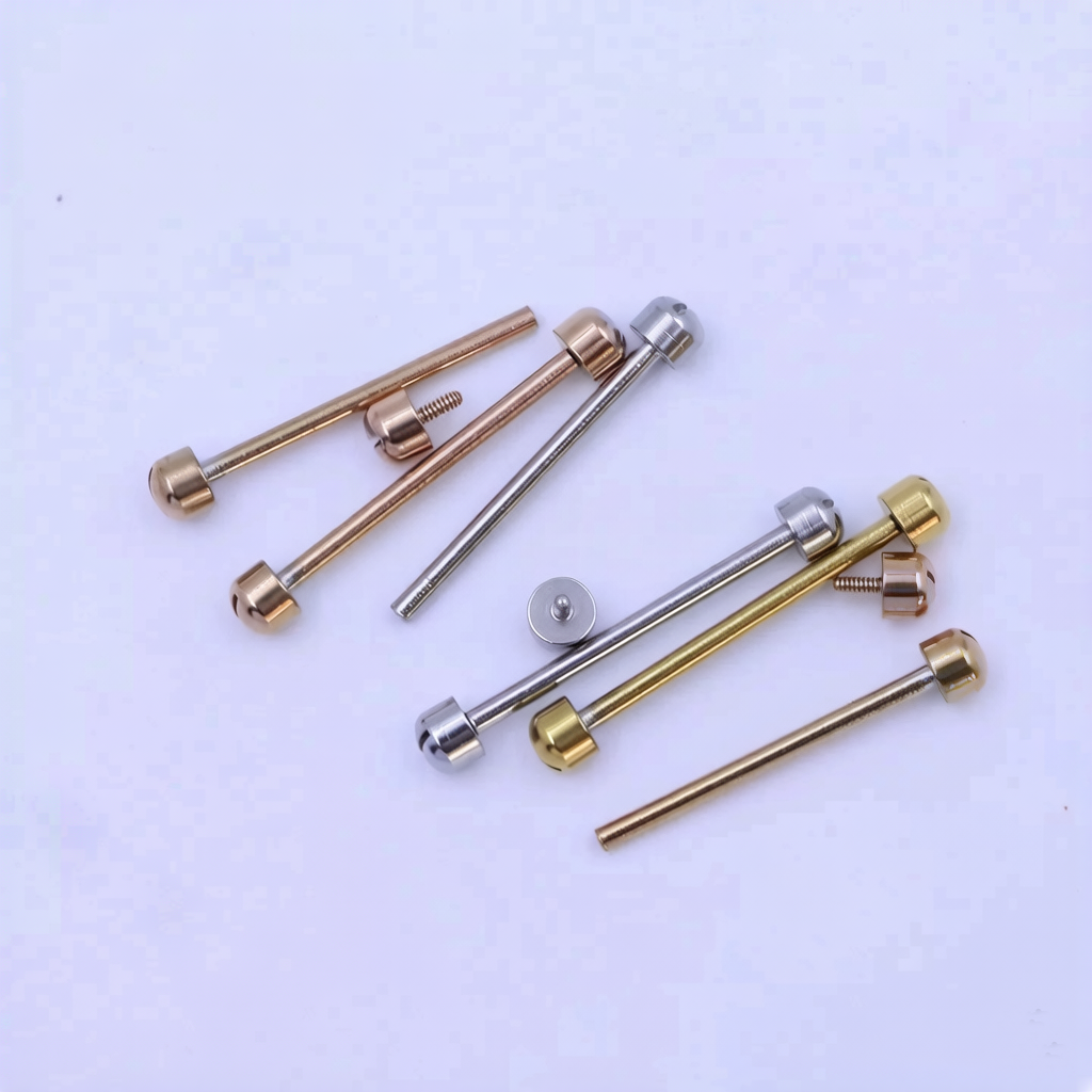 Leather Tooling Kit - Watch Screw Tube Rod Spring Bar