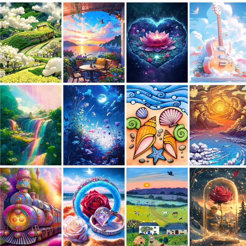 Art Craft Gift Ideas - GATYZTORY Painting By Numbers Craft Kit