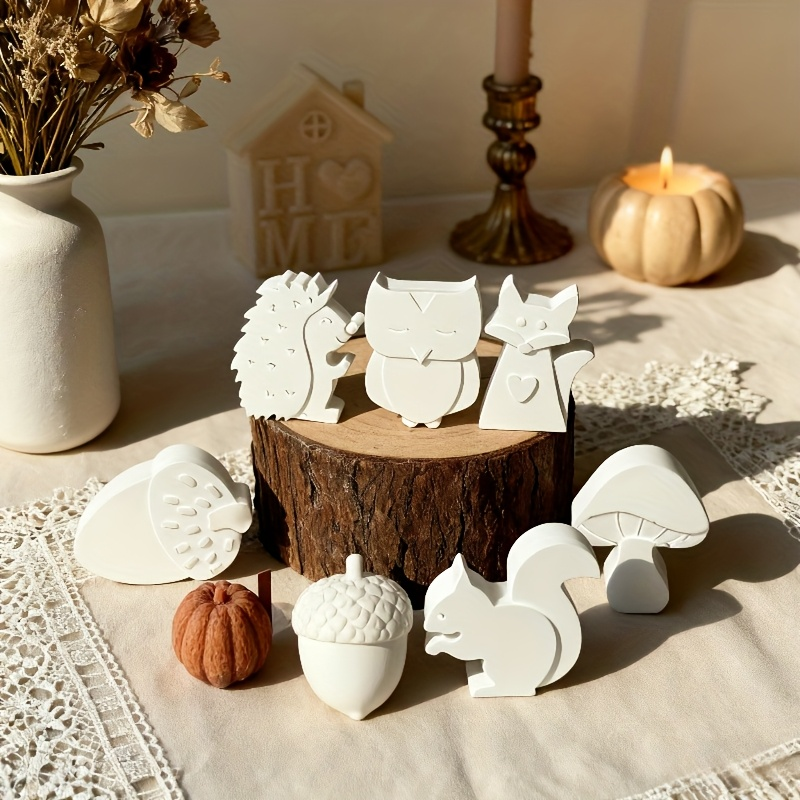 Art Craft Model - 1-Cavity / 6-Cavity Miniature Animal Silicone