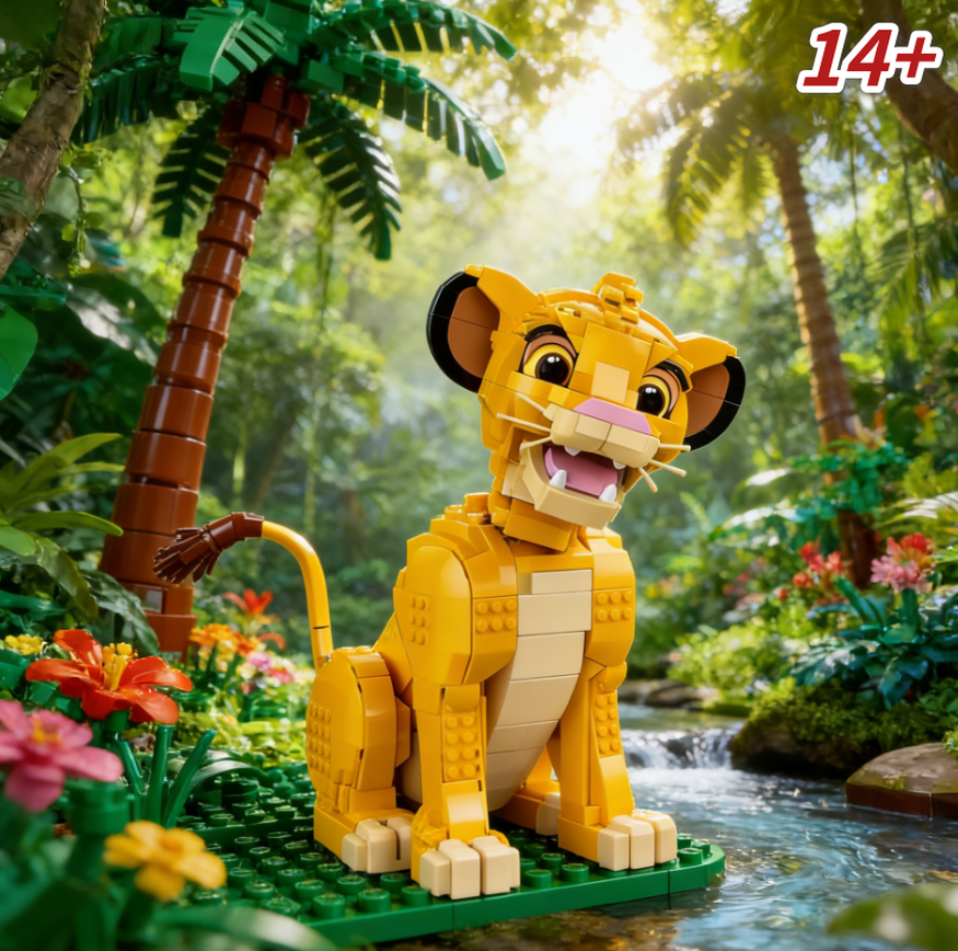 Art Craft Materials - New 1445Pcs 43247 The Lion King