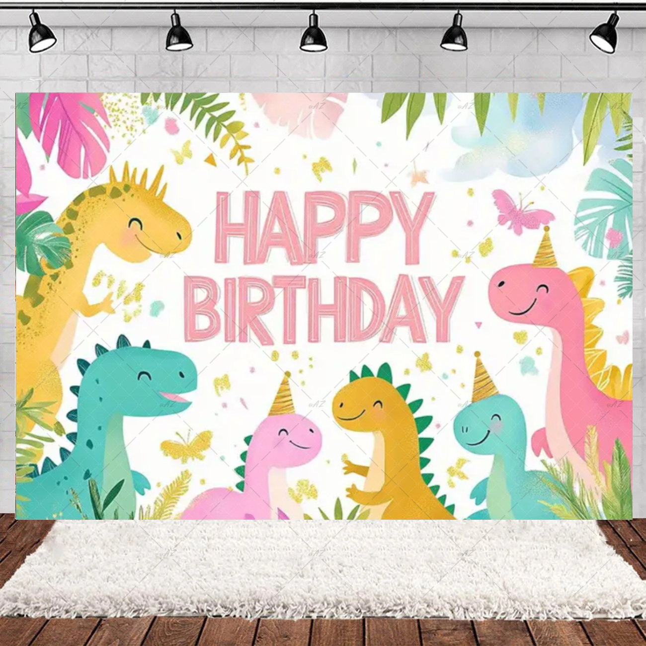 Cartoon Dinosaur Kids Birthday - Art Craft Dinosaur recensie en prijs
