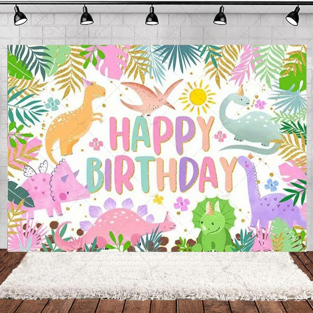 Cartoon Dinosaur Kids Birthday - Art Craft Dinosaur recensie en prijs