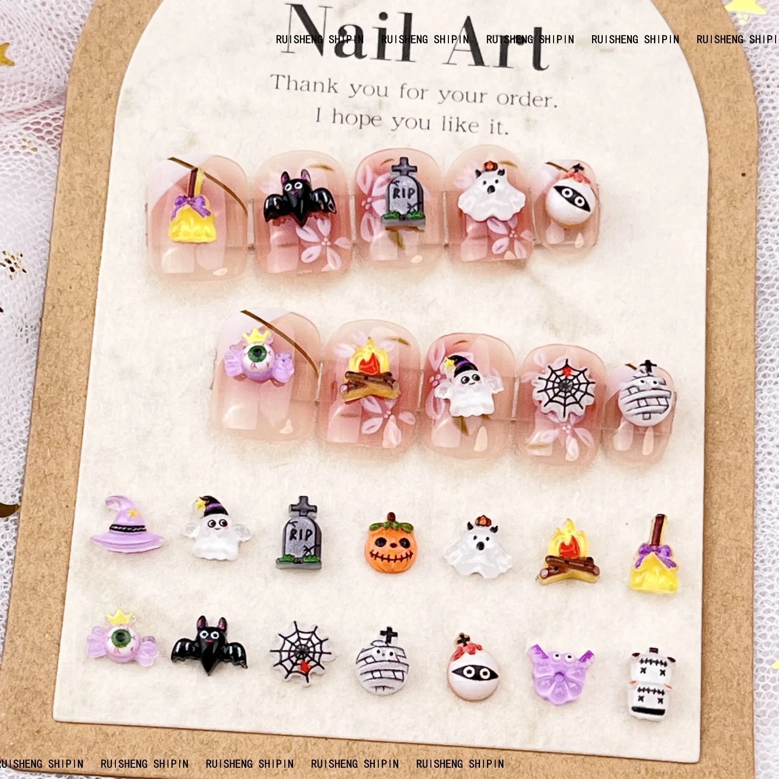 50pcs Resin Mini Colorful Hall - Art Craft Hat recensie en prijs
