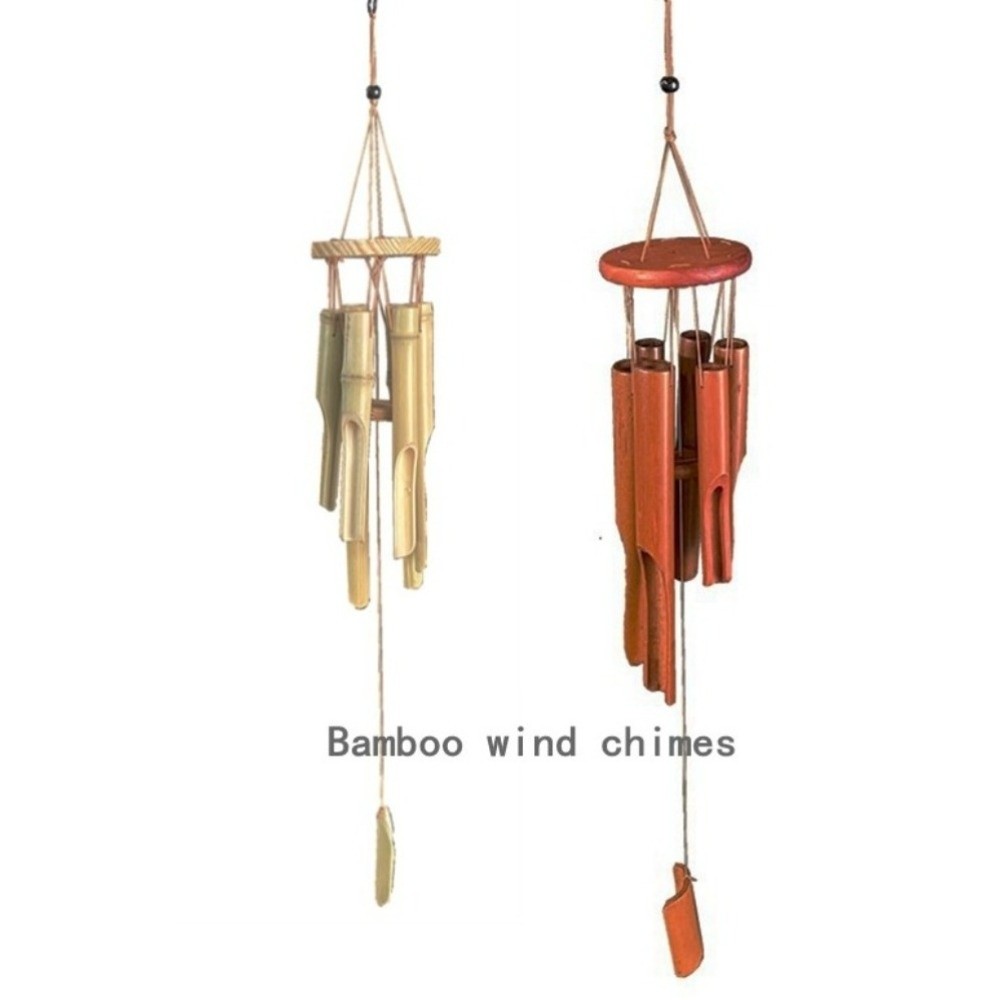 Retro 6 Tubes Bamboo Wind Chim - Art Craft Youtube recensie en prijs