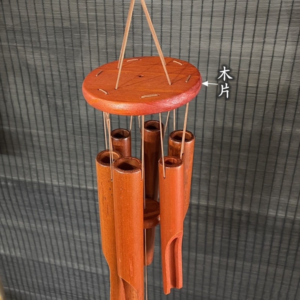 Retro 6 Tubes Bamboo Wind Chim - Art Craft Youtube recensie en prijs