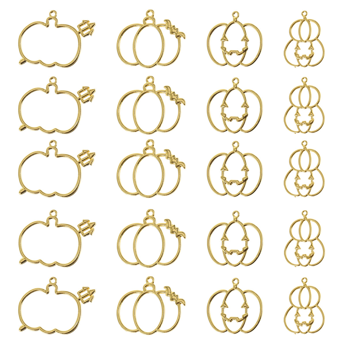 20Pcs DIY Pumpkin Resin Pendan - Art Craft Kits recensie en prijs