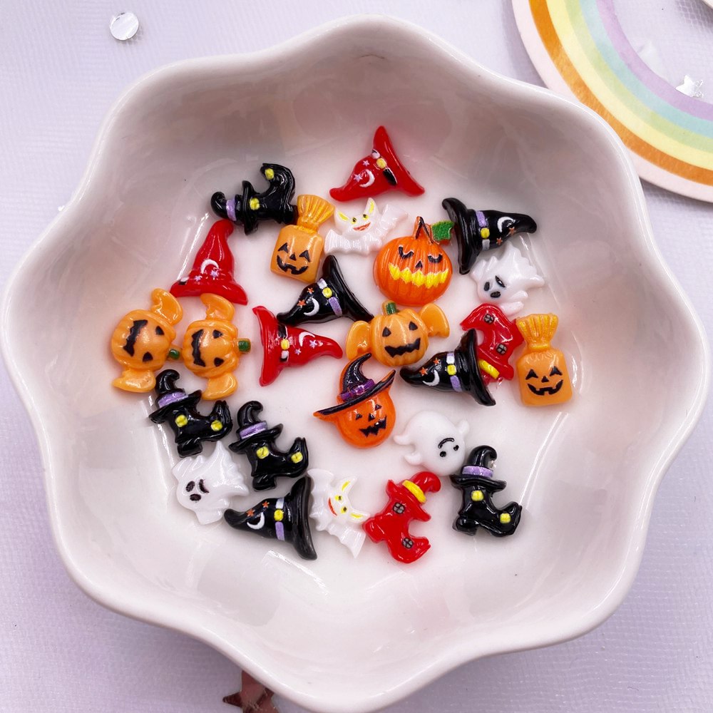 50pcs Mix Resin Mini Colorful  - Art Craft Hat recensie en prijs