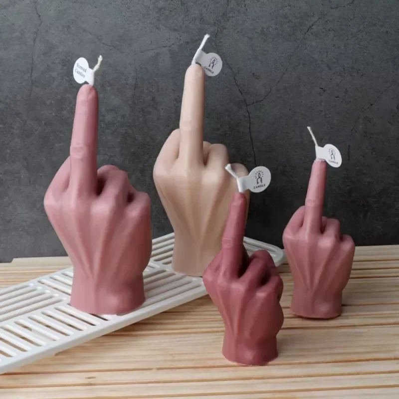 3D Middle Finger Silicone Mold - Art Craft Gift Ideas recensie en prijs