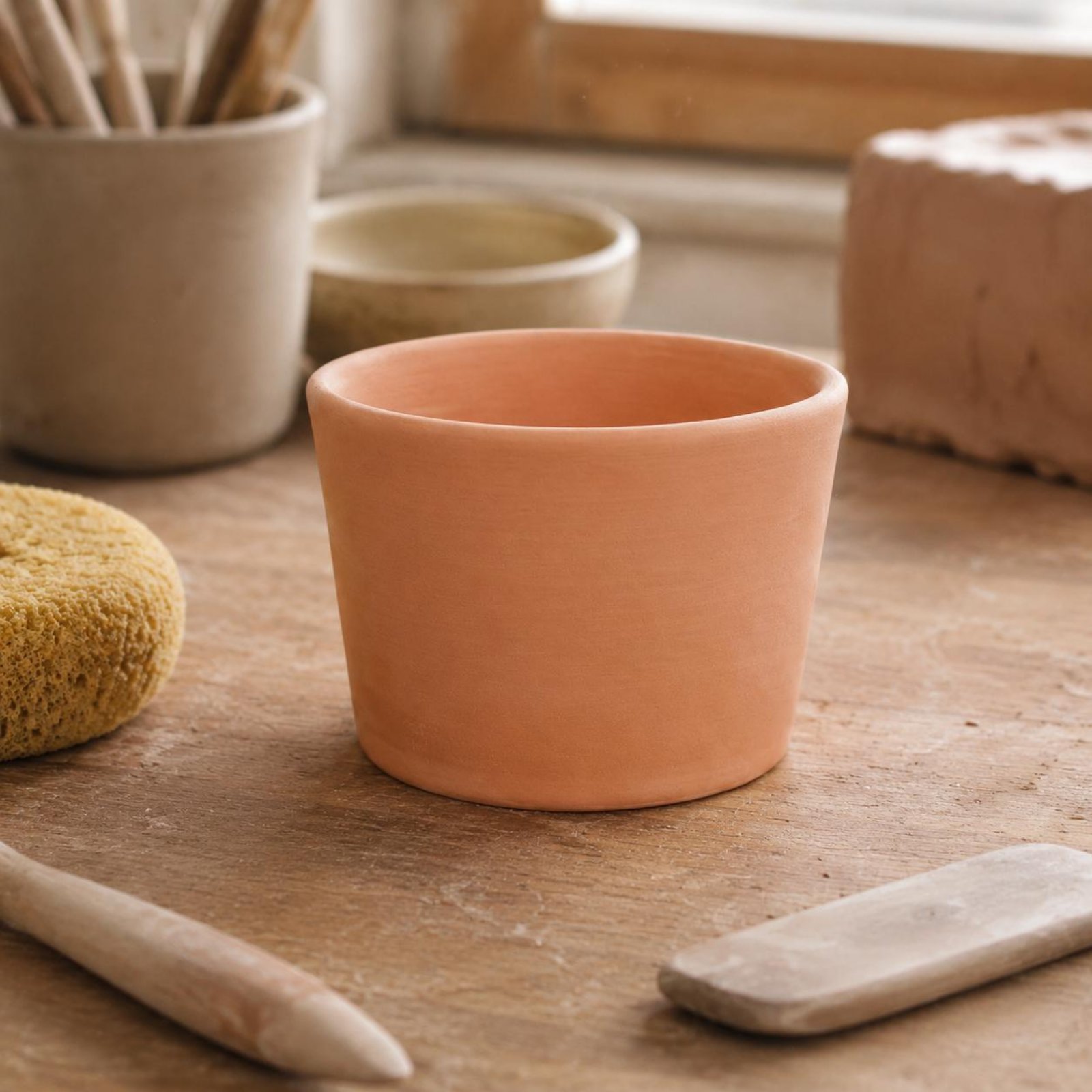 Bisque Pottery Cup Gift Idea U - Art Craft Gift Ideas recensie en prijs