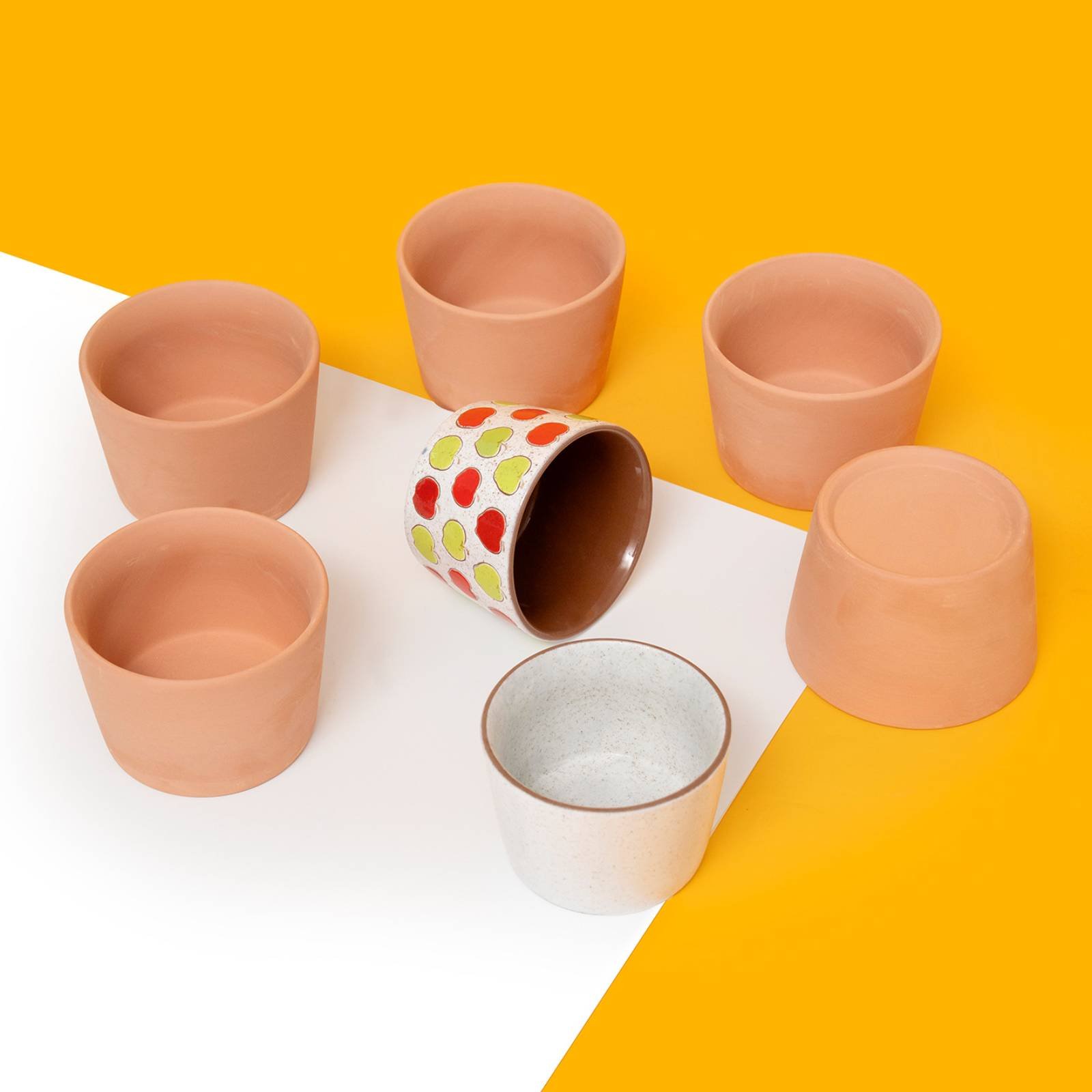 Bisque Pottery Cup Gift Idea U - Art Craft Gift Ideas recensie en prijs