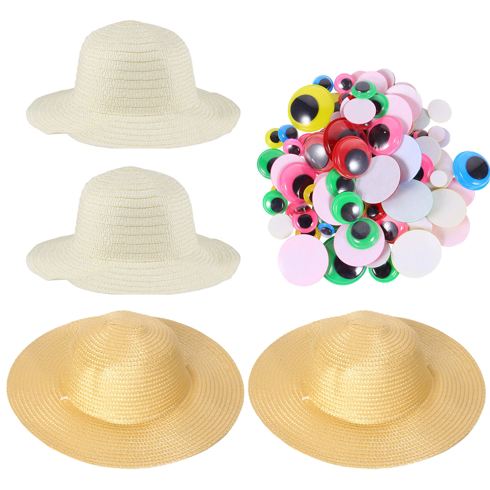 1Set DIY Straw Hat Painting Se - Art Craft Hat recensie en prijs