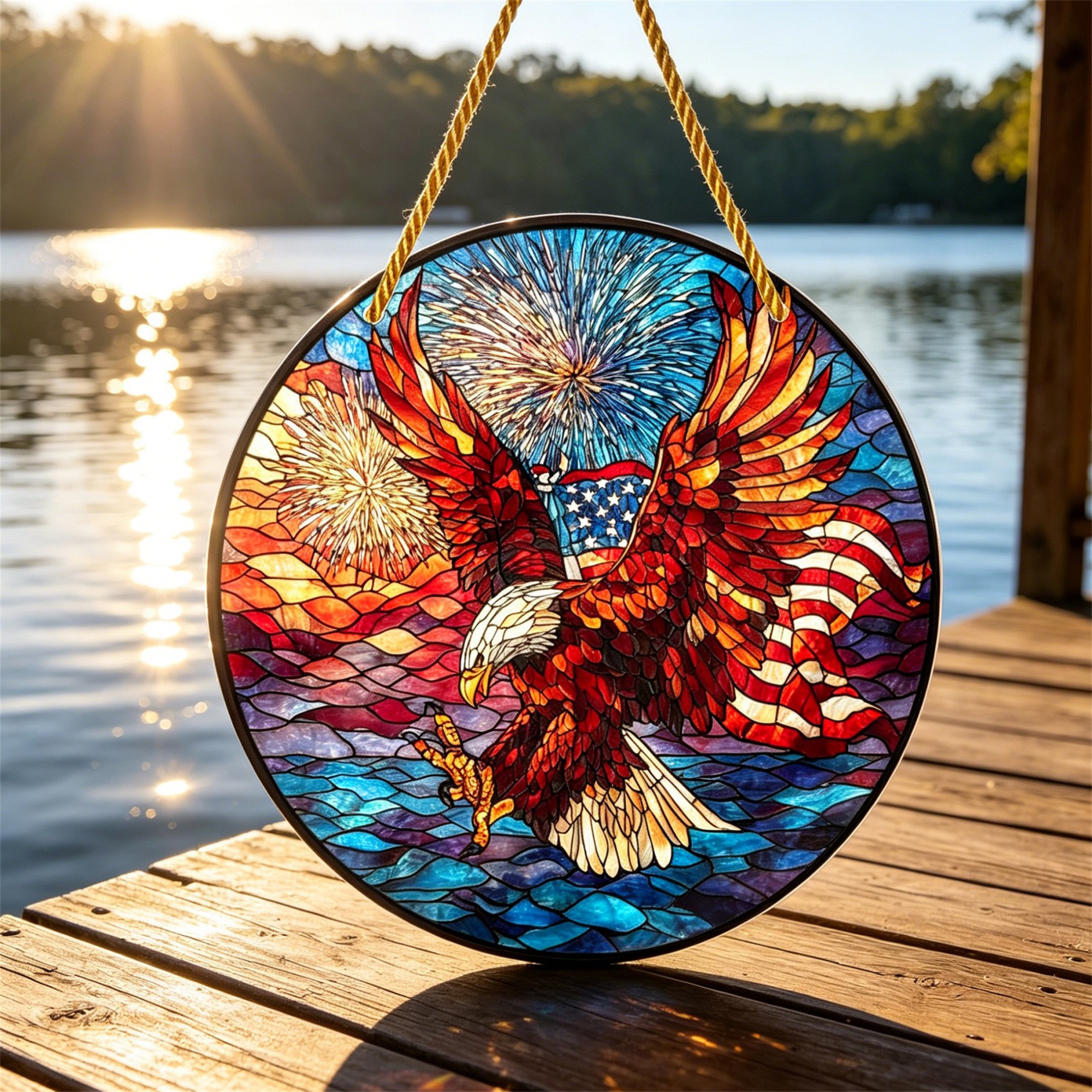 4th of July Sun Catcher for Wi - Art And Craft Independence Day recensie en prijs