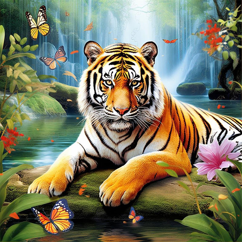 1 set of Tiger King Diamond Pa - Art Craft Kits For Adults recensie en prijs