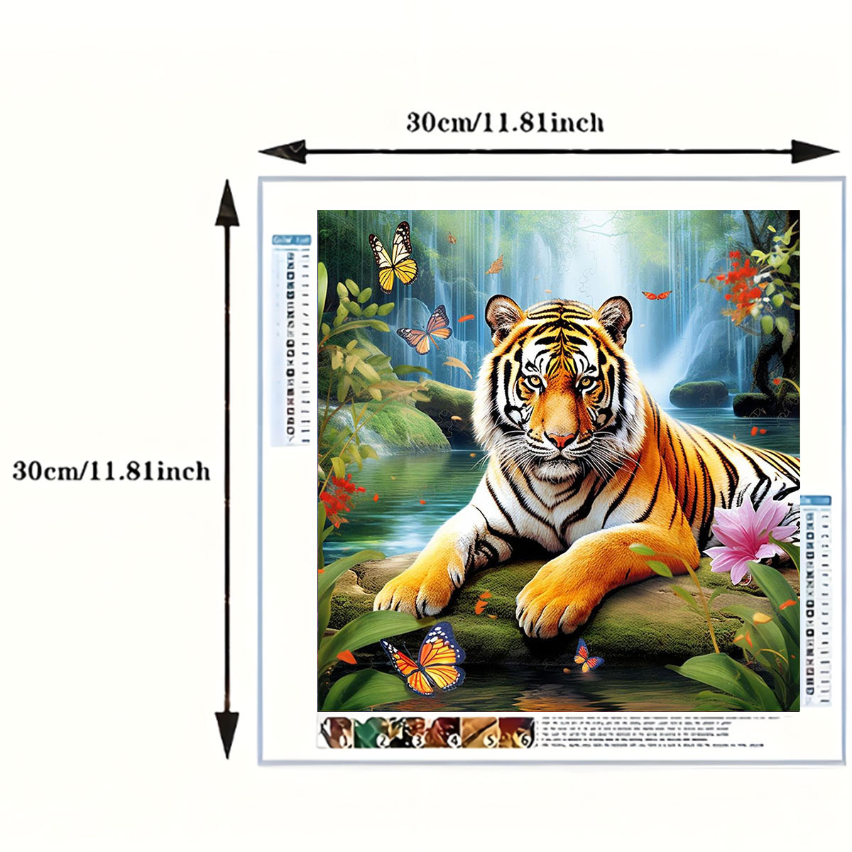 1 set of Tiger King Diamond Pa - Art Craft Kits For Adults recensie en prijs