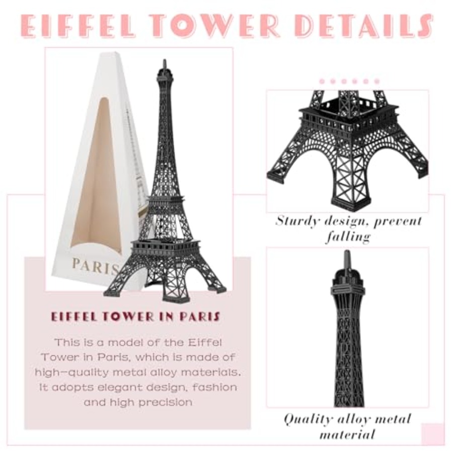 6 Pcs 15'' Eiffel Tower Statue - Art Craft Model recensie en prijs