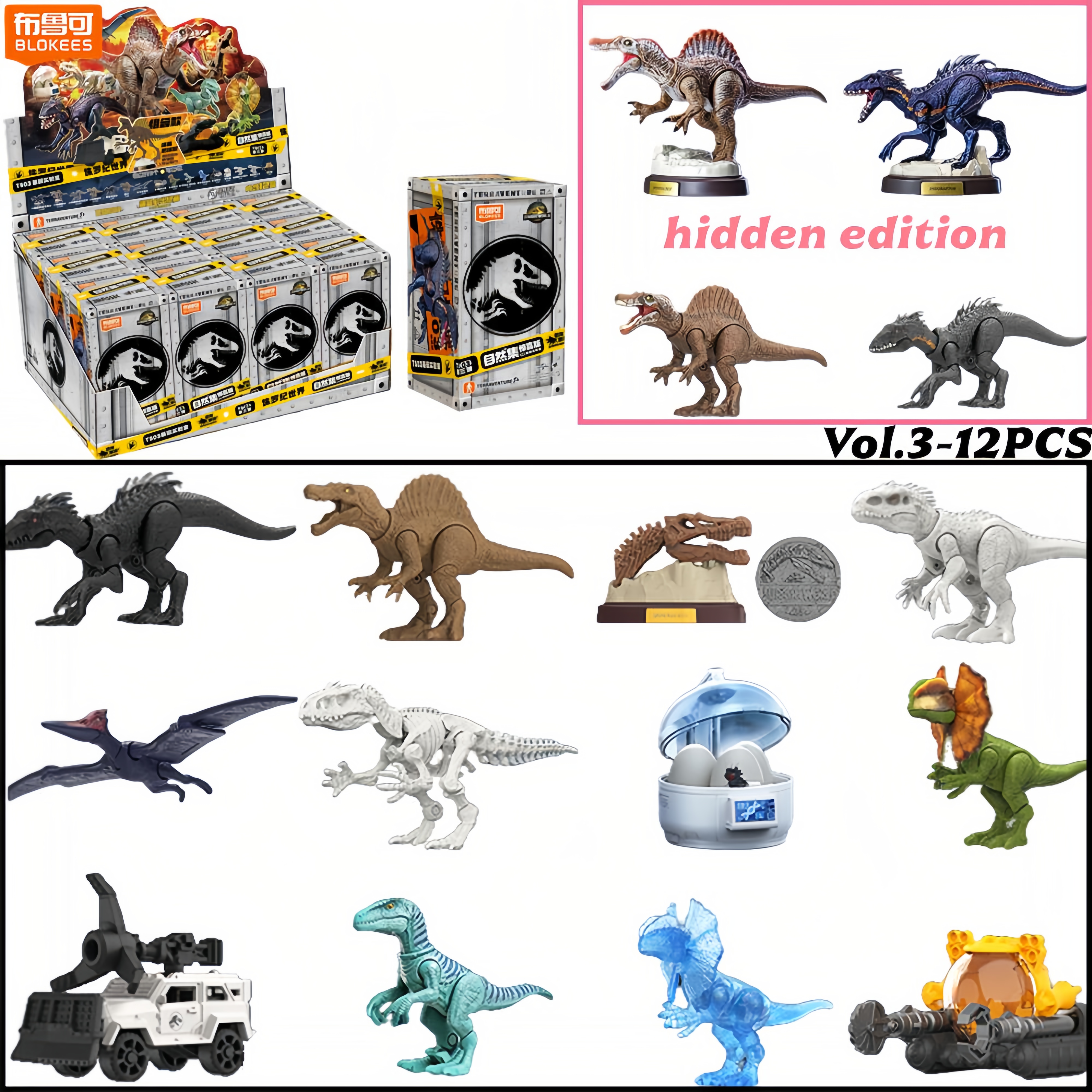 BLOKEES Jurassic World Jurassi - Art Craft Dinosaur recensie en prijs
