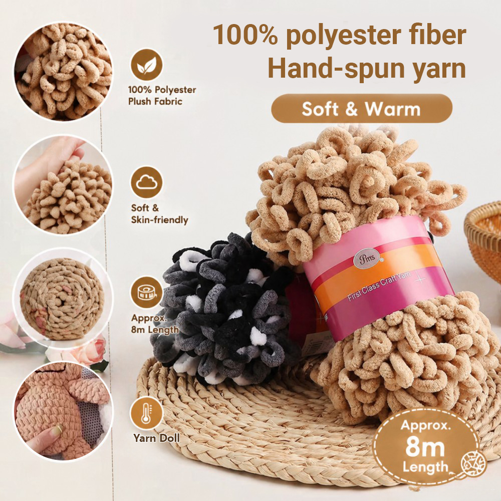 100% Polyester Finger Loop Yar - Art Craft Yarn recensie en prijs