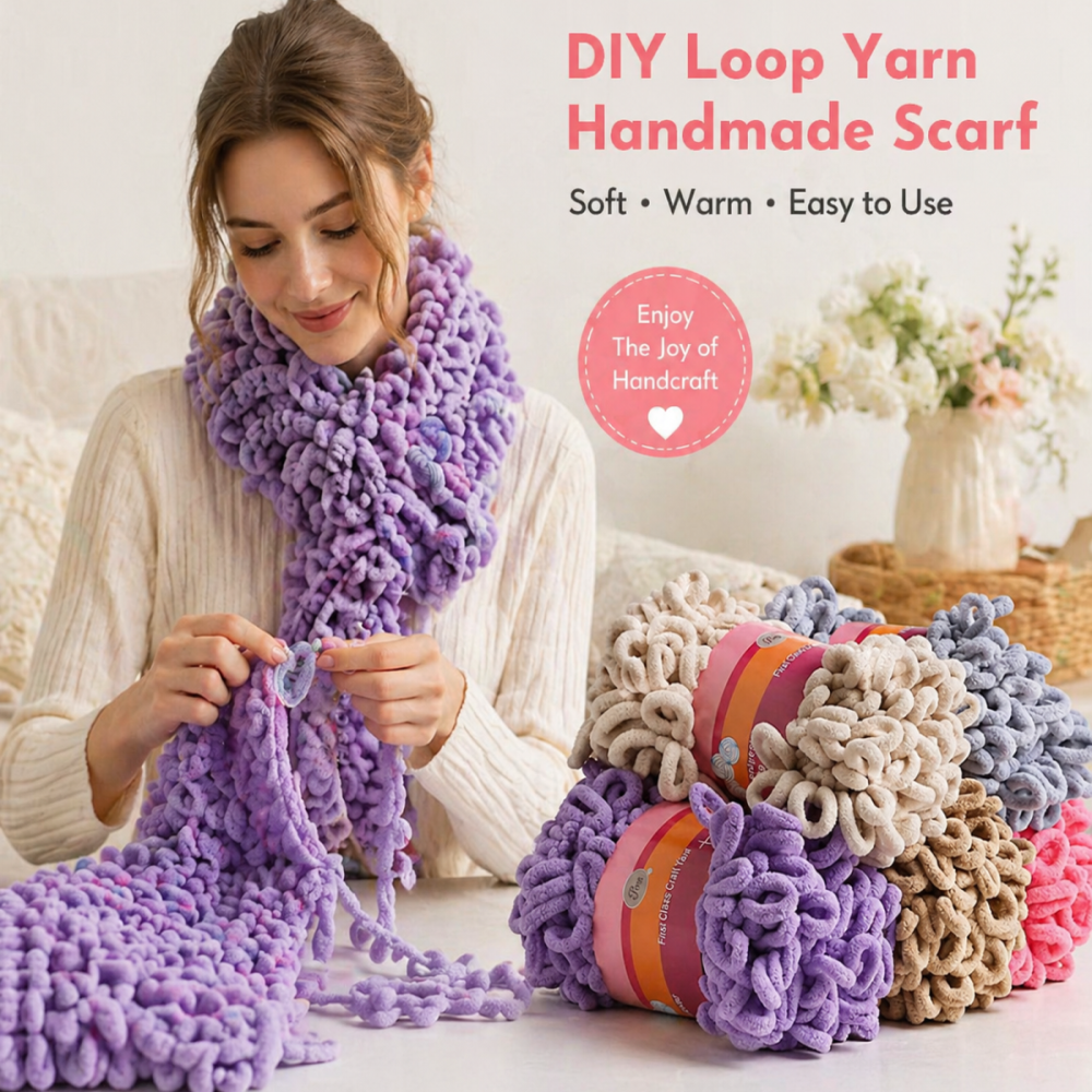 100% Polyester Finger Loop Yar - Art Craft Yarn recensie en prijs