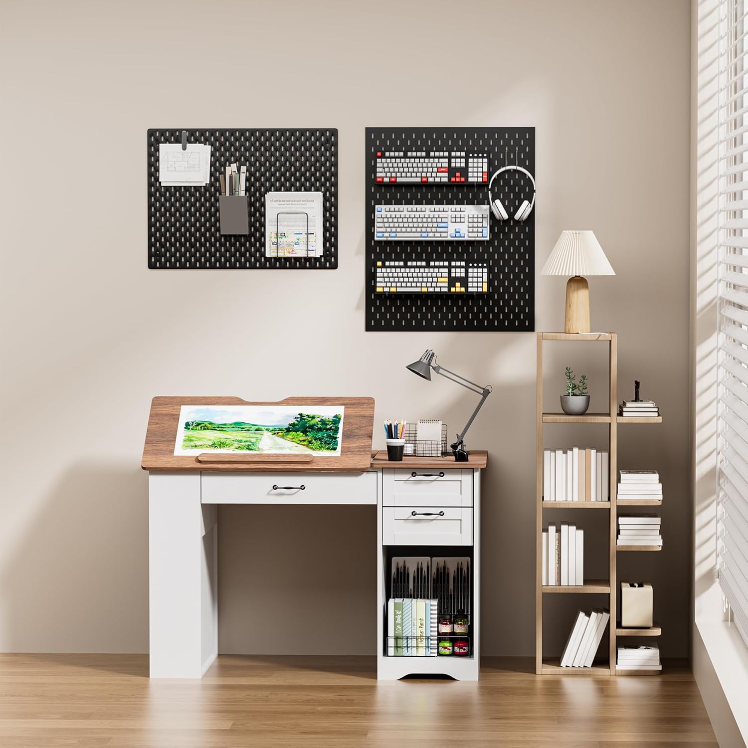 Drafting Table with Storage Ca - Art & Craft Kortingscode recensie en prijs