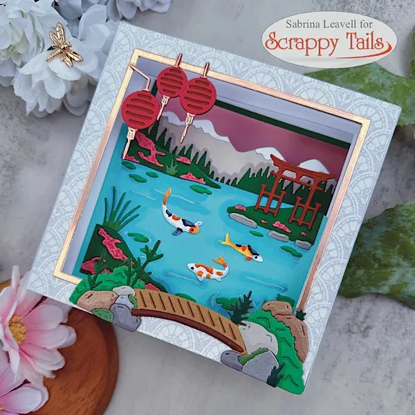 Ragonflies Bamboo Pond Koi Fis - Stencil Cutting Plotter recensie en prijs