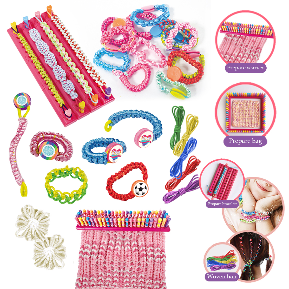 DIY Weaving Kit Toys for Kids, - Art Craft Hat recensie en prijs