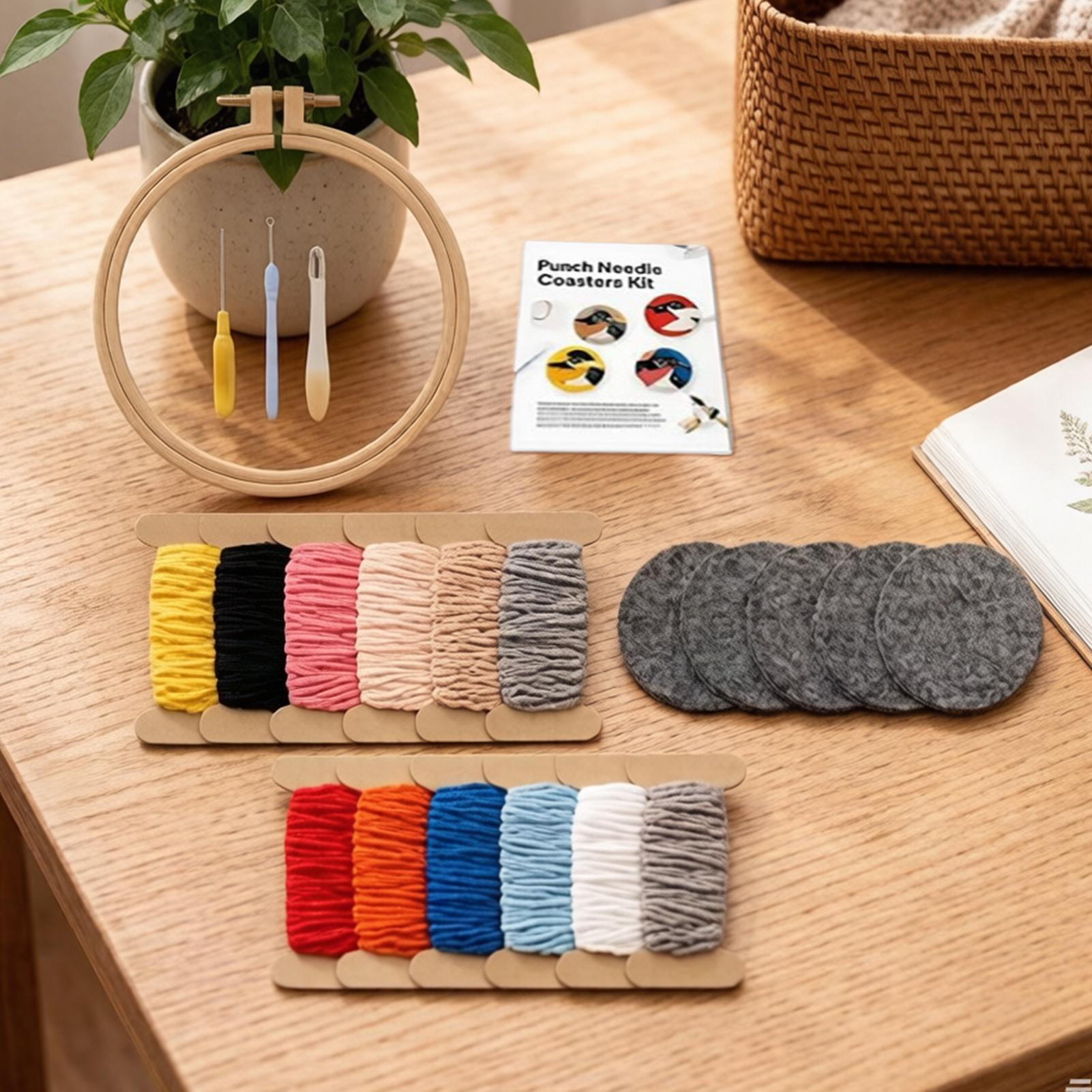 Needle Punch Kit With Yarn Ins - Art Craft Yarn recensie en prijs