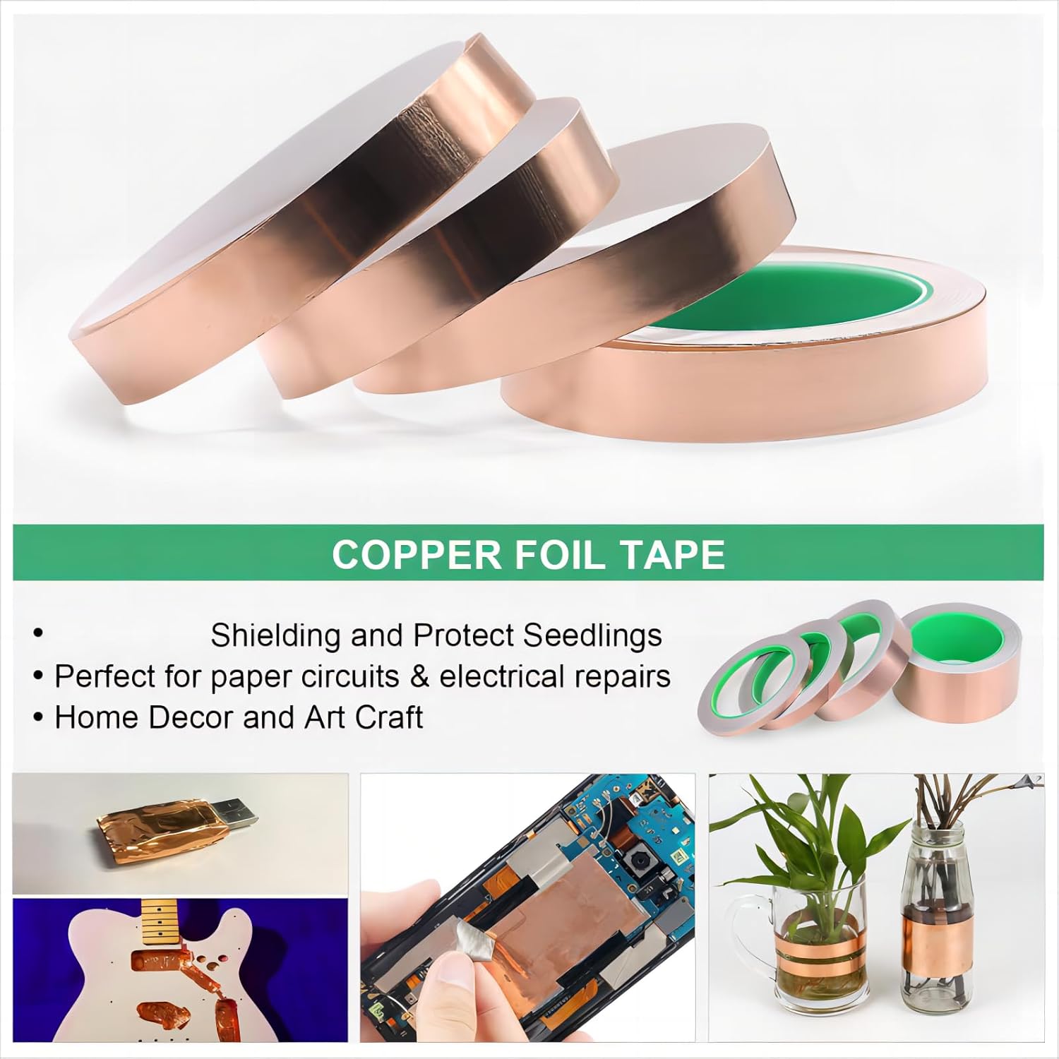 Double-Sided Copper Tape Condu - Art Craft Materials recensie en prijs