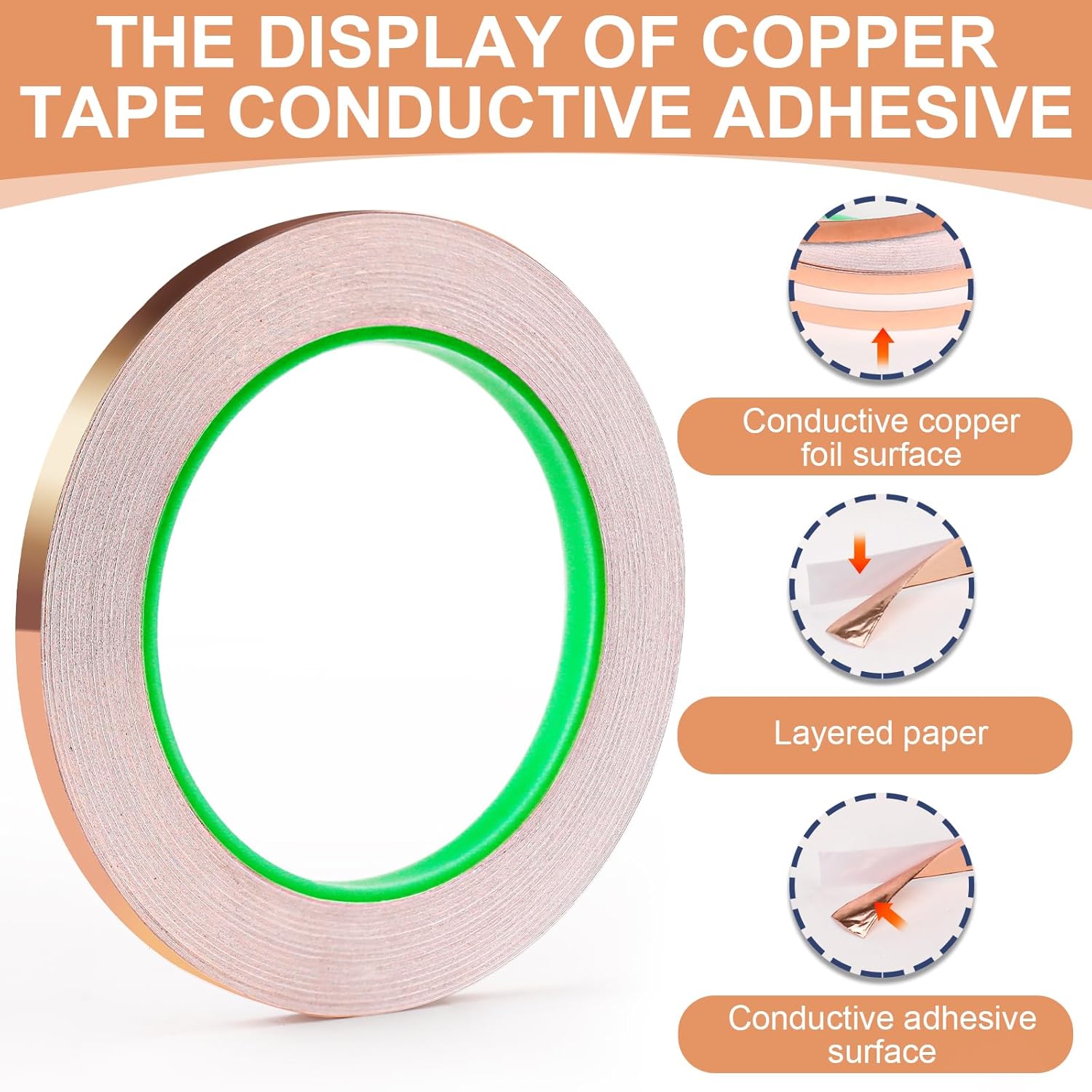 Double-Sided Copper Tape Condu - Art Craft Materials recensie en prijs