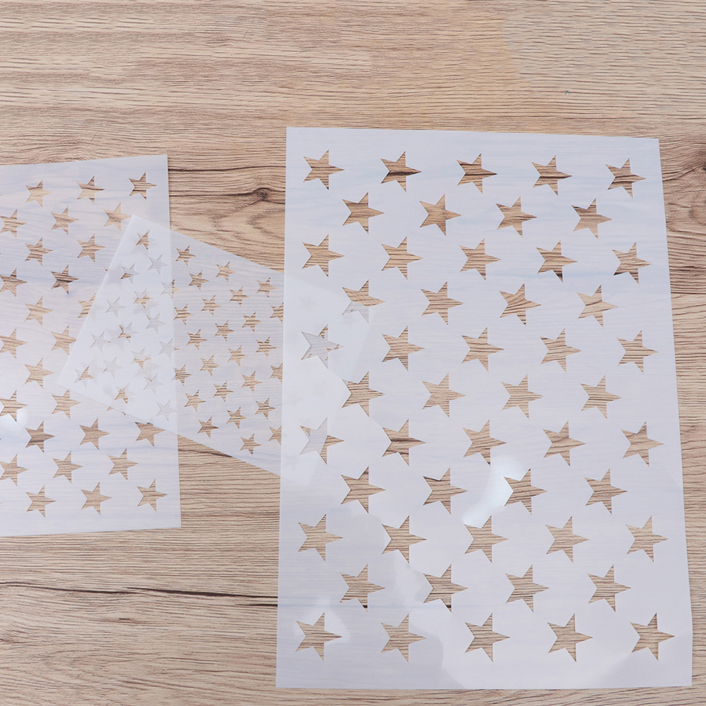 5pcs Star Stencil Template For - Art And Craft Independence Day recensie en prijs