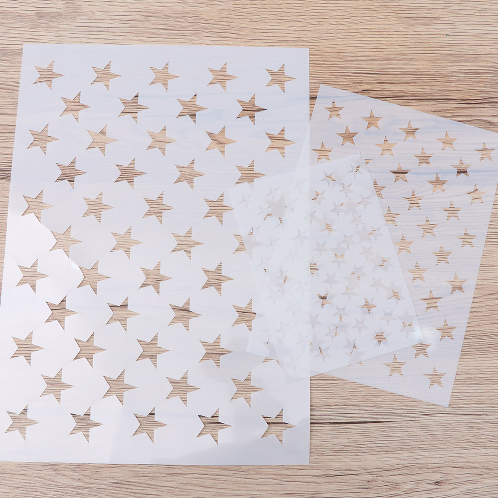 5pcs Star Stencil Template For - Art And Craft Independence Day recensie en prijs