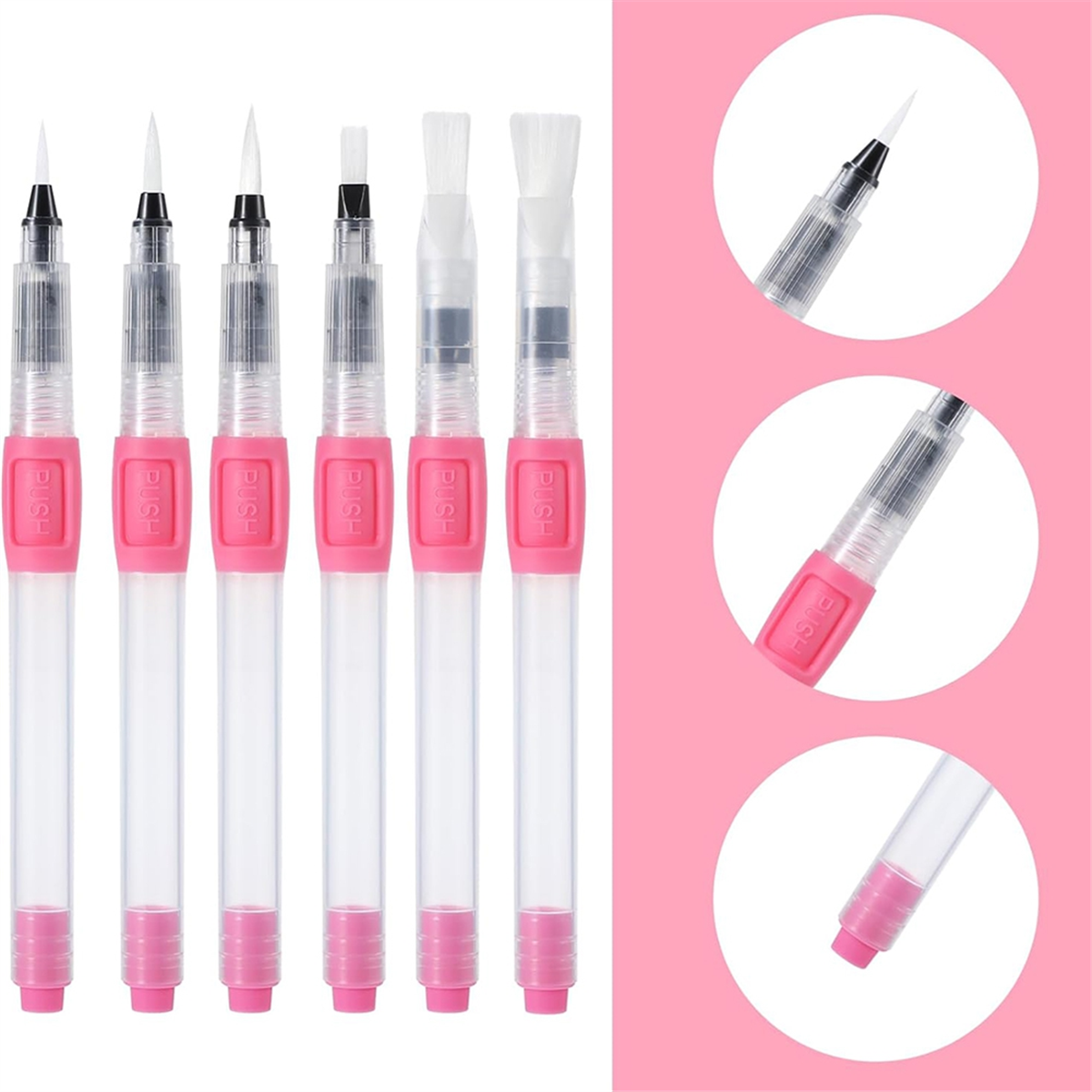 AA98 6Pcs Brushes for Painting - Watercolor Brush Pen recensie en prijs
