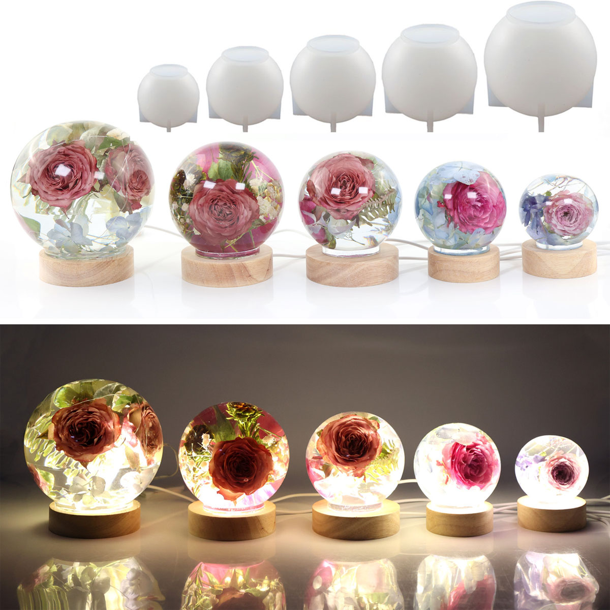 65-120mm Sphere Ball Silicone  - Art Craft Model recensie en prijs