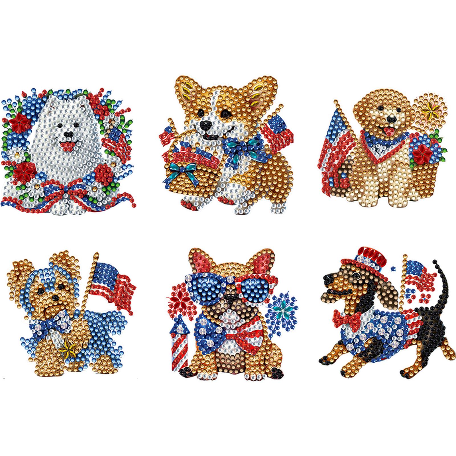 6pcs 2D/flat Acrylic DIY Indep - Art And Craft Independence Day recensie en prijs
