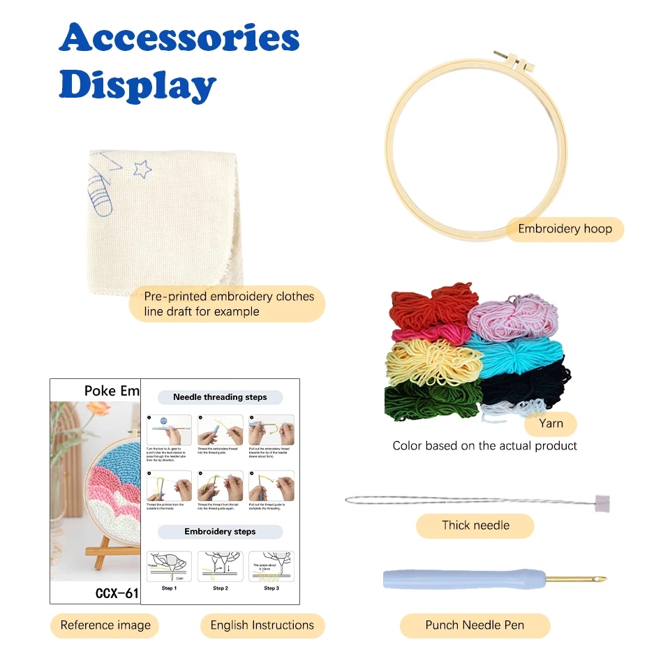 SDOYUNO Diy Punch Needle Embro - Art Craft Yarn recensie en prijs