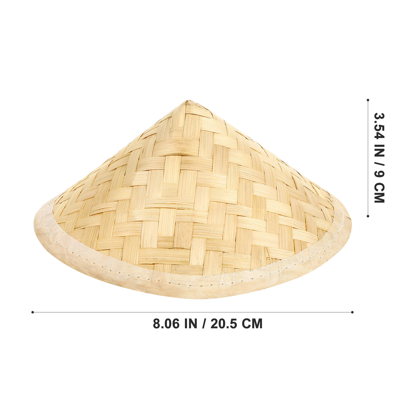 2Pcs Bamboo Woven Hats Kids Cr - Art Craft Hat recensie en prijs