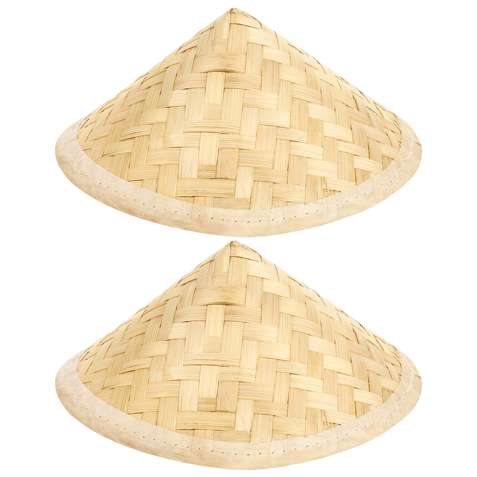 2Pcs Bamboo Woven Hats Kids Cr - Art Craft Hat recensie en prijs