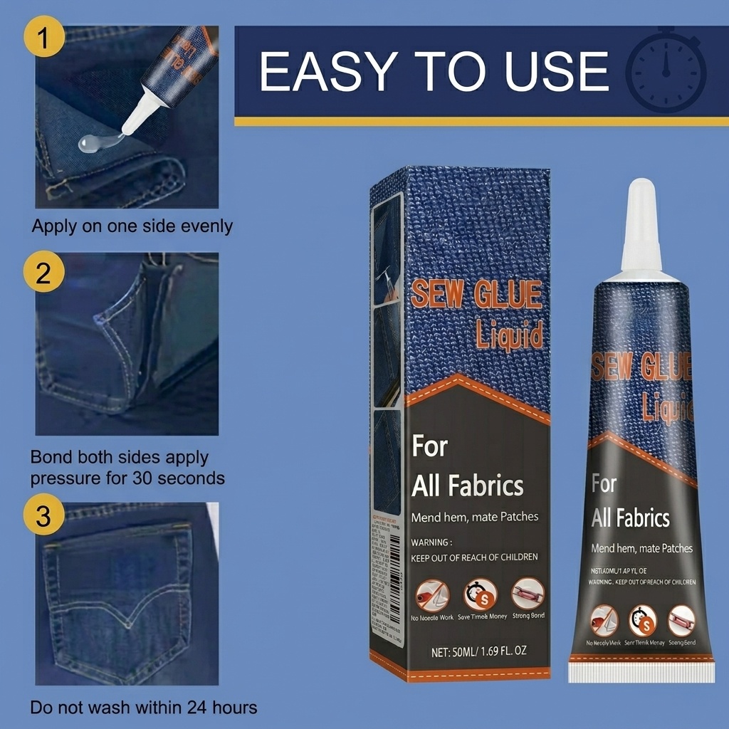 50ml Fabric Sewing Glue Fast D - Leather Tooling Kit recensie en prijs