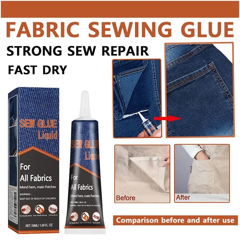 50ml Fabric Sewing Glue Fast D - Leather Tooling Kit recensie en prijs