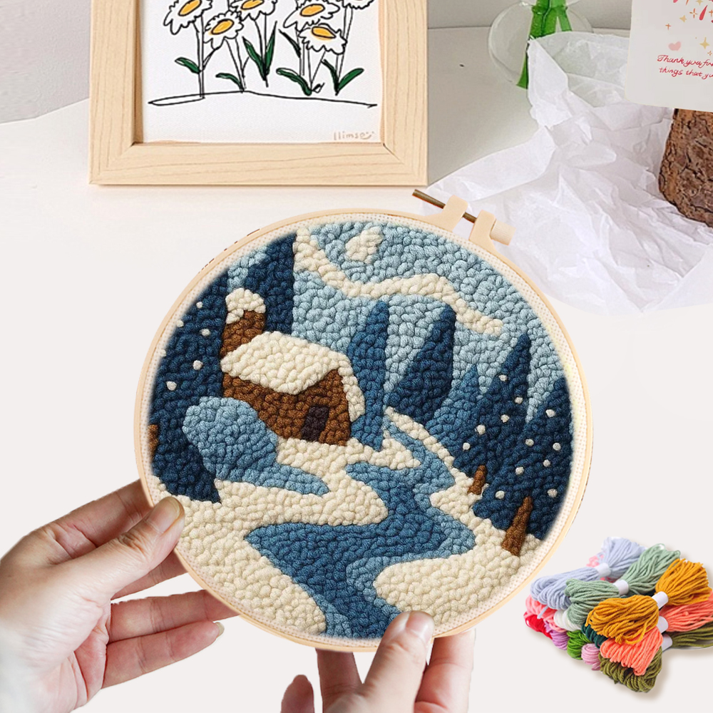 Punch Needle Kits Handicraft A - Art Craft Yarn recensie en prijs