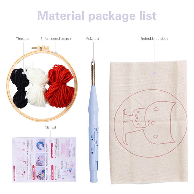 Punch Needle Kits Handicraft A - Art Craft Yarn recensie en prijs