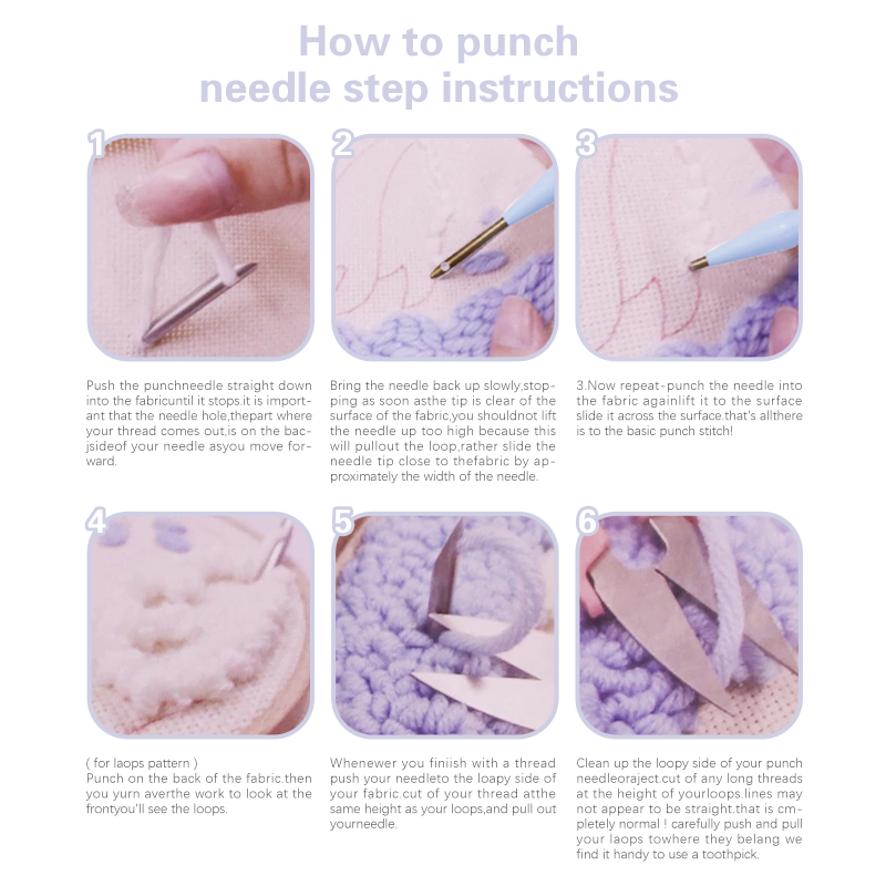 Punch Needle Kits Handicraft A - Art Craft Yarn recensie en prijs