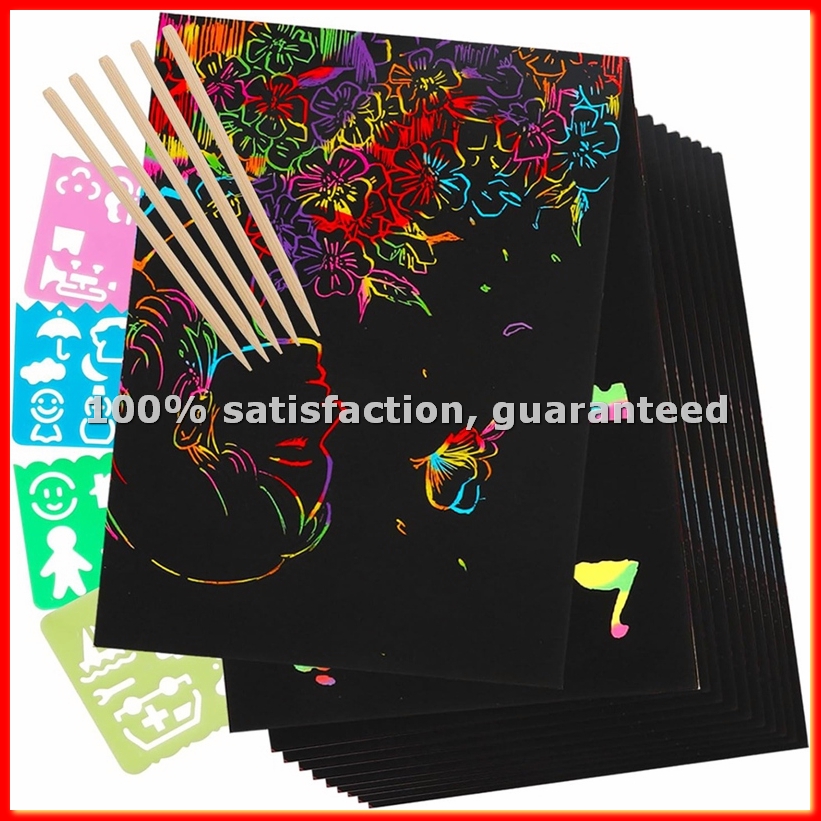 Scratch Paper Art Set, Black C - Art Craft Kits recensie en prijs