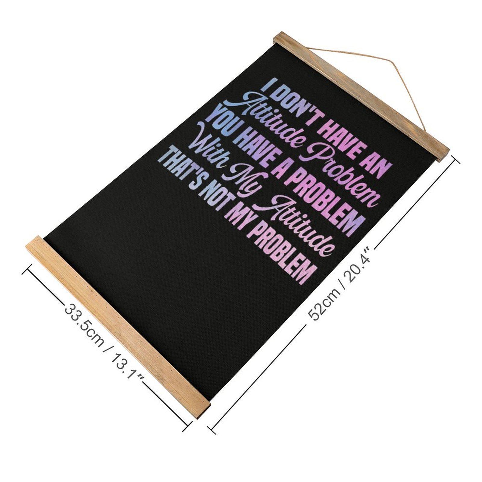 Premium Attitude Problem Quote - Art Craft Quotes recensie en prijs