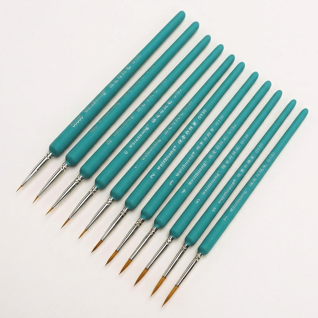 11 PCS Miniature Paint Brushes - Watercolor Brush Pen recensie en prijs