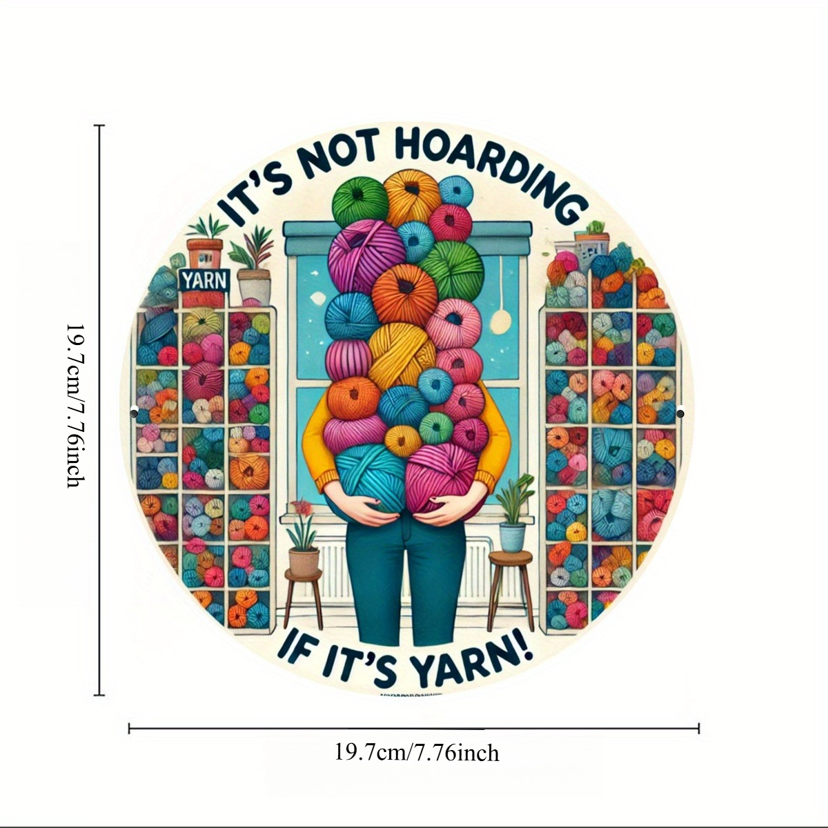 1pc If It's Yarn, It's Not Hoa - Art Craft Yarn recensie en prijs