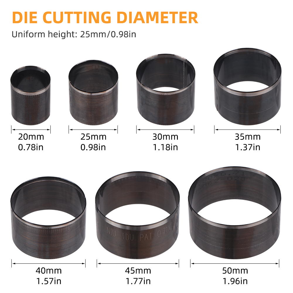 QJH 7Pcs Sharp Leather Cutting - Stencil Cutting Plotter recensie en prijs