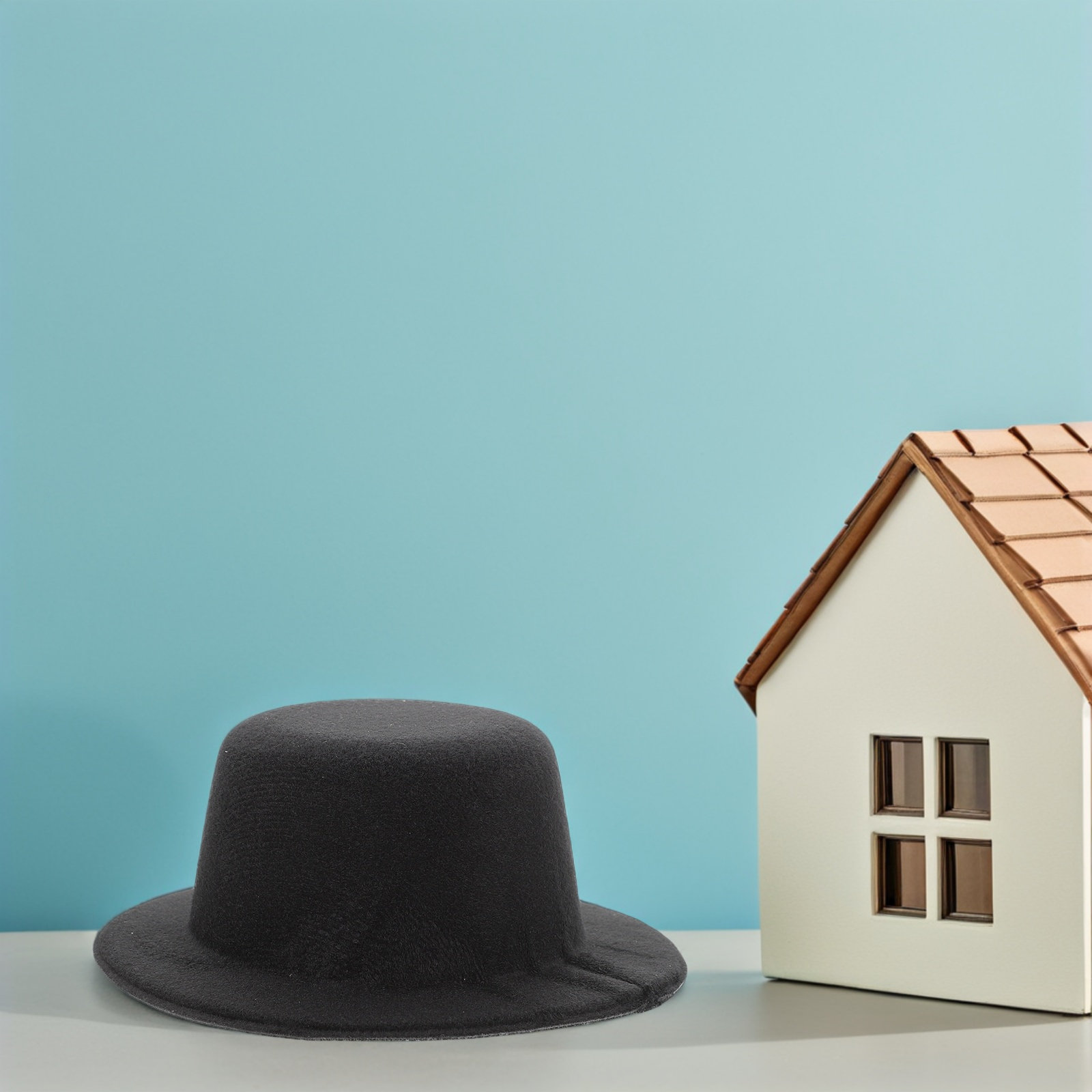 8Pcs Mini Top Hats Black Forma - Art Craft Hat recensie en prijs