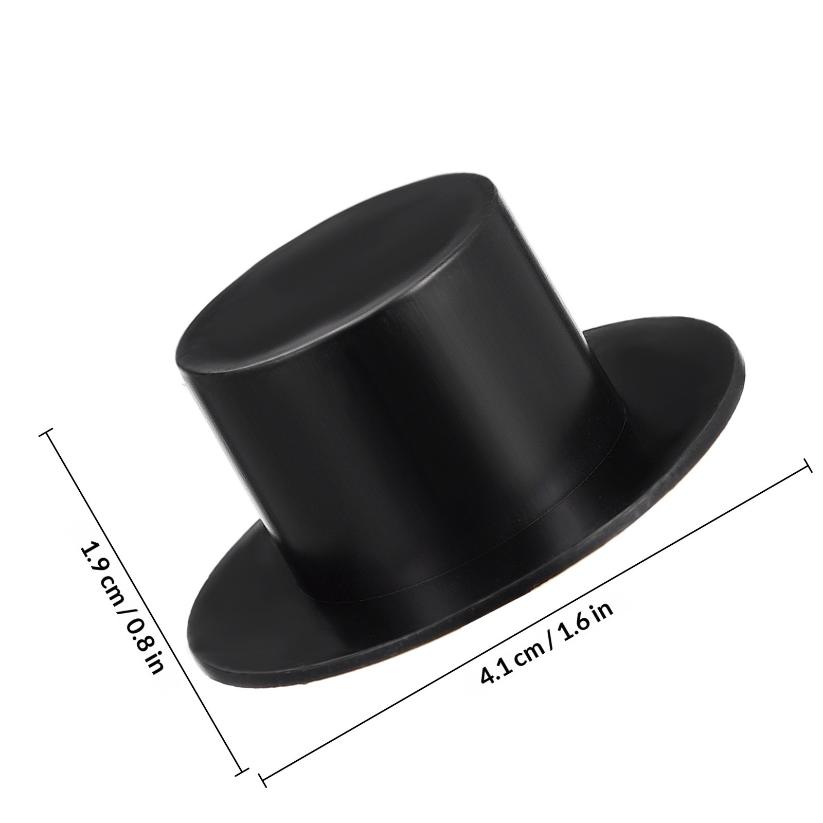 50Pcs Mini Clown Cap Plastic D - Art Craft Hat recensie en prijs