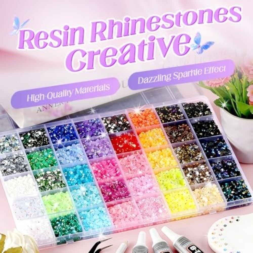 Multicolor Resin Rhinestone Ki - Art Craft Hat recensie en prijs