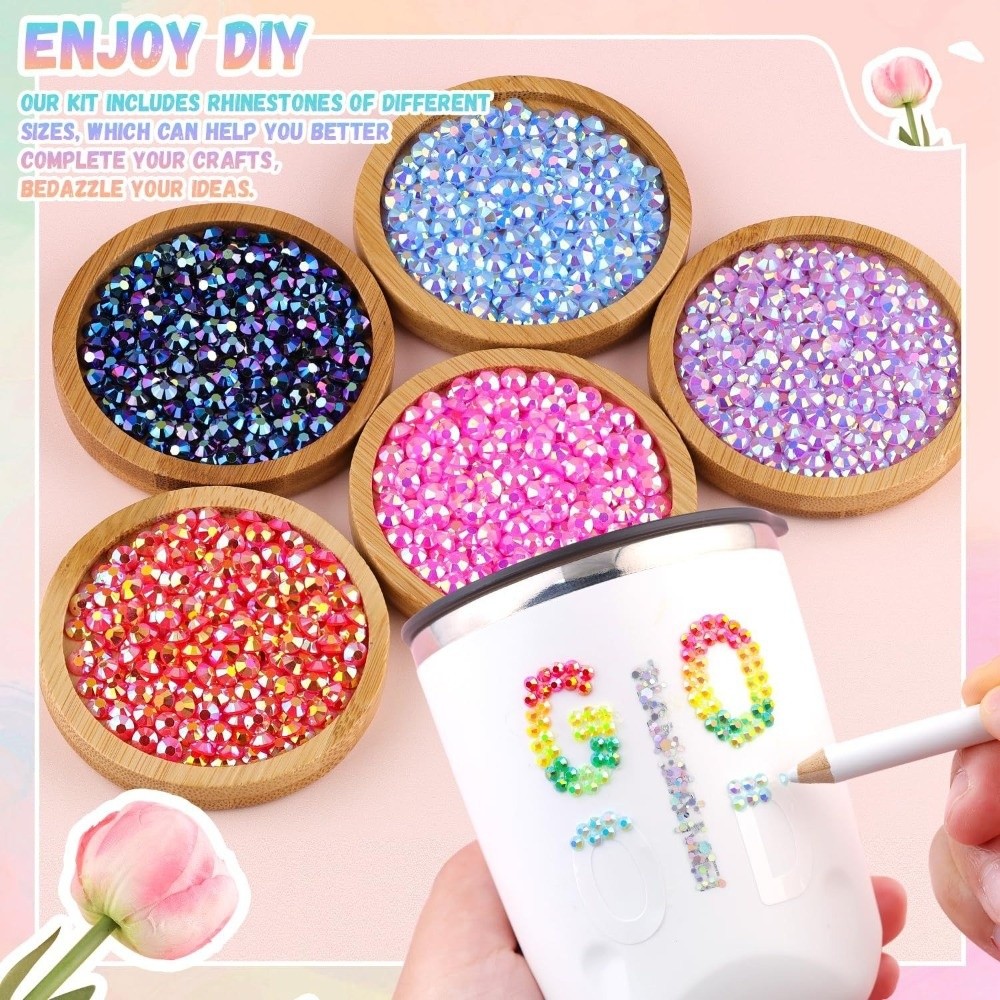 Multicolor Resin Rhinestone Ki - Art Craft Hat recensie en prijs
